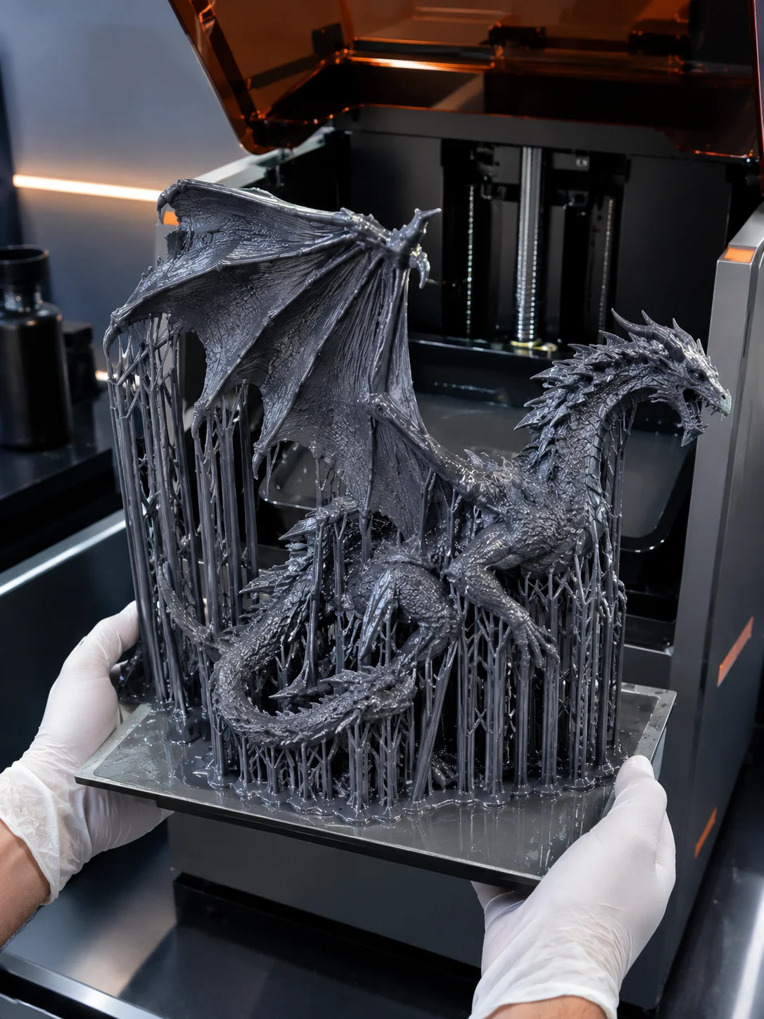 SLA printing